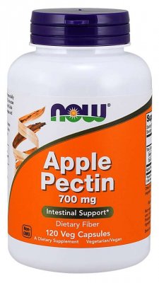 Now Foods Apple Pectin 700 mg 120 vegkapslar