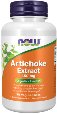 Now Foods Artichoke Extract 450 mg 90 kapslar