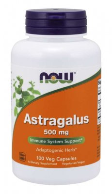 Now Foods Astragalus 500 mg 100 kapslar
