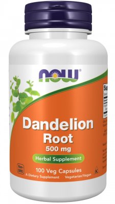 Now Foods Dandelion Root 500 mg 100 vcaps