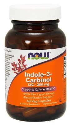 NOW Foods Indole-3-Carbinol (I3C) 200 mg 60 vegkap