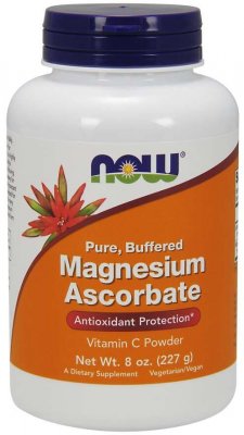 Now Foods Magnesium Ascorbate 227 g