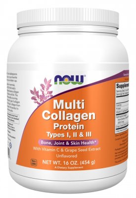 Now Foods Multi Collagen Powder 16 oz 454g