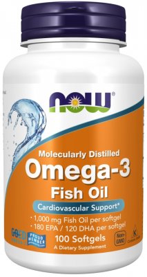 Now Foods Omega-3 1000 mg 100 sgels