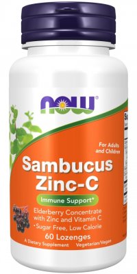 Now Foods Sambucus Zinc-C 60 loz
