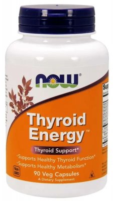 NOW Foods Thyroid Energy 90 vegkapslar