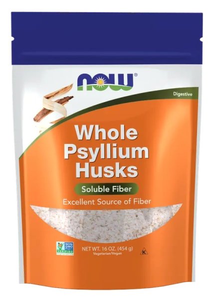Now Foods Psyllium Husks 454 g