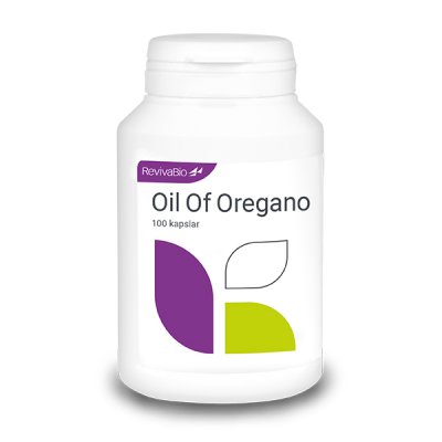 RevivaBio Oil Of Oregano 100 kapslar