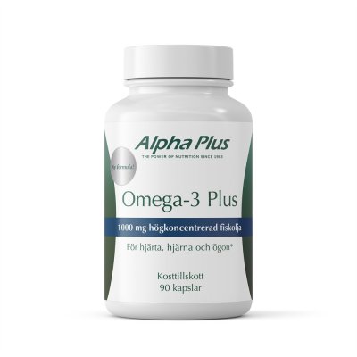Alpha Plus Omega-3 Plus 90 kapslar