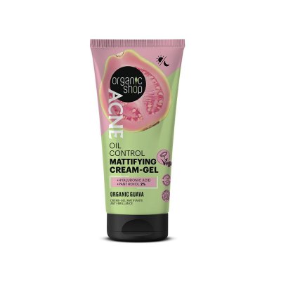 Organic Shop Acne Oil Control Mattifying Cream-Gel 50ml