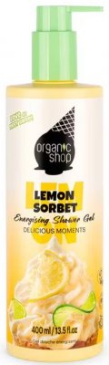 Organic Shop Energising Shower Gel Lemon Sorbet Delicious Moments 400ml