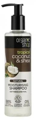 Organic Shop Hair Shampoo Coconut & Shea 280ml