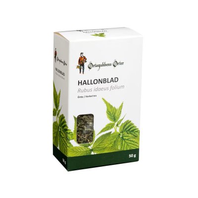 Örtagubben Hallonblad 50g
