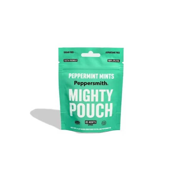 Peppersmith Mintpastiller Mighty POUCH Pepparmynta 50g