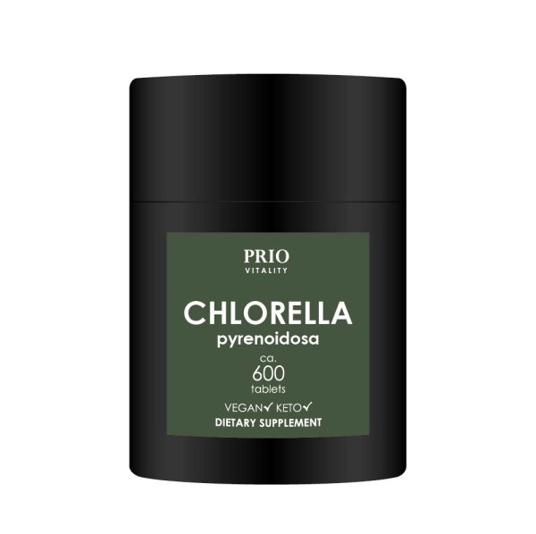 Prio Vitality Chlorella pyrenoidosa 600 tabletter