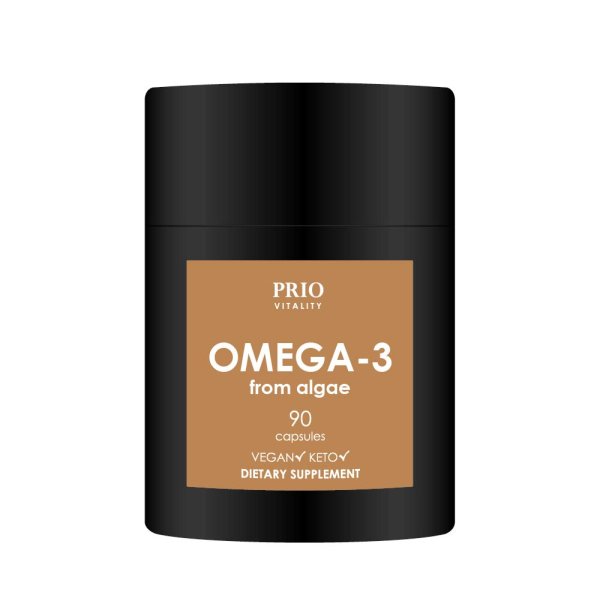 Prio Vitality Omega-3 algae 90 kapslar