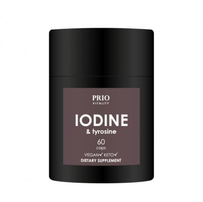 PRIO Vitality Jod & Tyrosin 60 kapslar