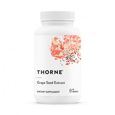 Thorne Research Grape Seed Extract (O.P.C.-100) 60 kapslar