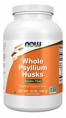 Now Foods Psyllium Husks Whole 340g