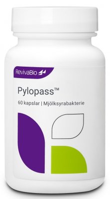 RevivaBio Pylopass 60 kapslar