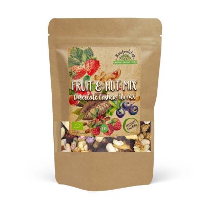 Rawfoodshop Frukt- & Nötmix Choklad Cashew Skogsbär EKO 500g