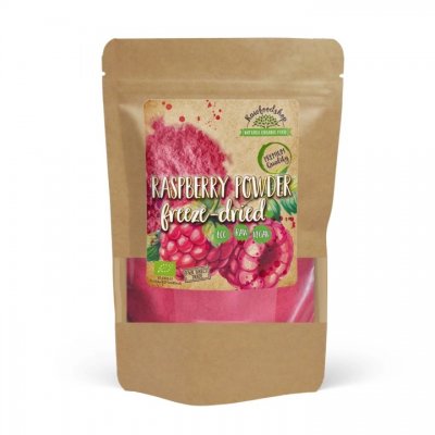 Rawfoodshop Hallonpulver Frystorkat EKO 100g