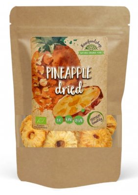 Rawfoodshop torkad Ananas EKO 500g