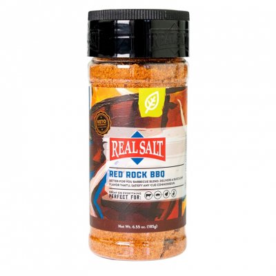 Real Salt Seasonings RED ROCK BBQ 6.55 oz 185g Shaker