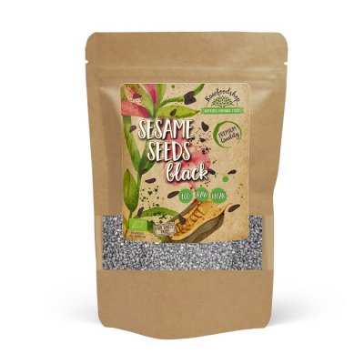 Rawfoodshop Sesamfrön Svarta EKO 500g