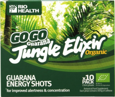 Rio Amazon GoGo Guarana Jungle Elixir 10x15ml