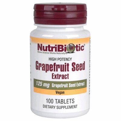 NutriBiotic Grapefruit Seed Extract 100 tabletter