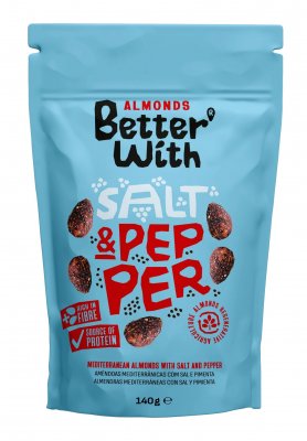 Better With Almonds Salt and Pepper 140g