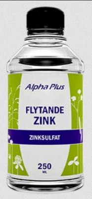 Alpha Plus Flytande Zink 250 ml