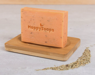 HappySoaps Body Wash Bar arganolja och rosmarin 100 g