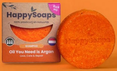 HappySoaps Shampoo Bar - Oil You Need is Argan 70 g