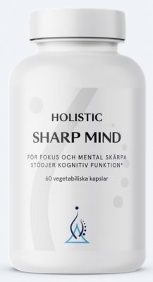 Holistic Sharp Mind 60 kapslar