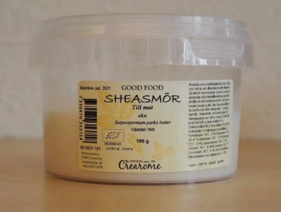 Crearome Sheasmör till mat EKO 100g