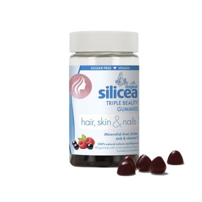 Silicea Triple Beauty Gummies Hair skin and nails 60st