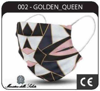 Munskydd Mask 2.0 Tvättbart Golden Queen