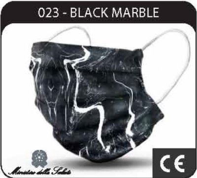 Munskydd Mask 2.0 Tvättbart Black Marble