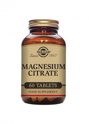 Solgar Magnesium Citrate 60 tabletter