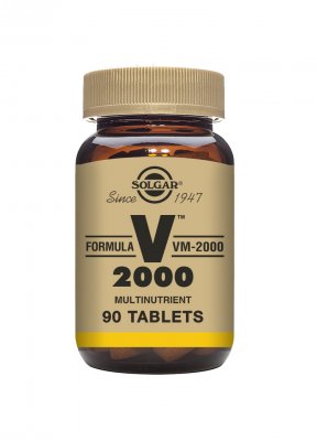 Solgar Formula VM-2000 Multivitamin (extra stark b-compl+örtbas) 90 tabletter