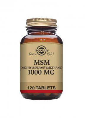 Solgar MSM 1000 mg 120 tabletter