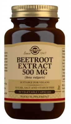 Solgar Beetroot Extract 500 mg 90 kapslar