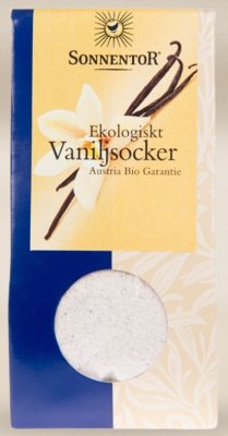 Sonnentor Vaniljsocker 50g