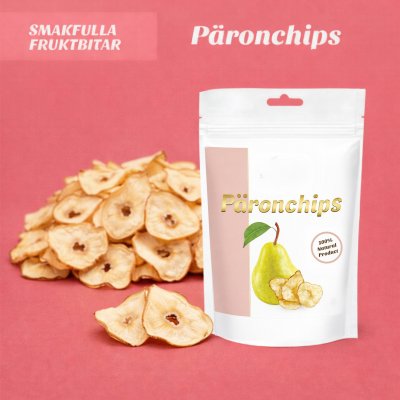 Spektrumix Päronchips 33g