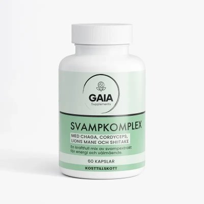 Gaia Svampkomplex 60 Kapslar