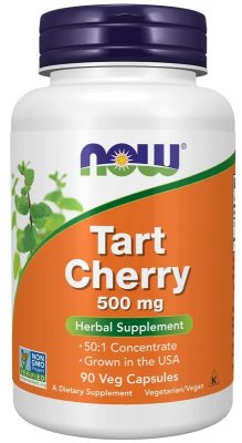 Now Foods Tart Cherry 500 mg 90 vegcaps