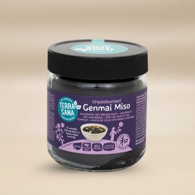 Terrasana Genmai Miso Unpasteurised EKO&VEGAN 350g
