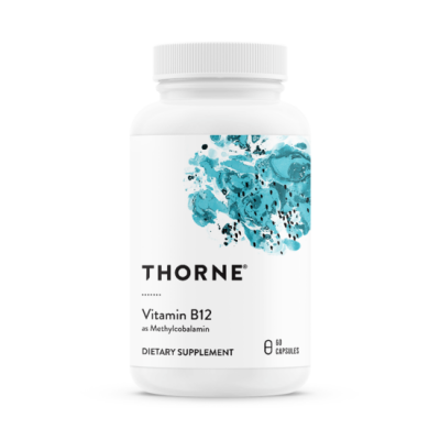 Thorne Research Vitamin B12 Methylcobalamin 60 kapslar